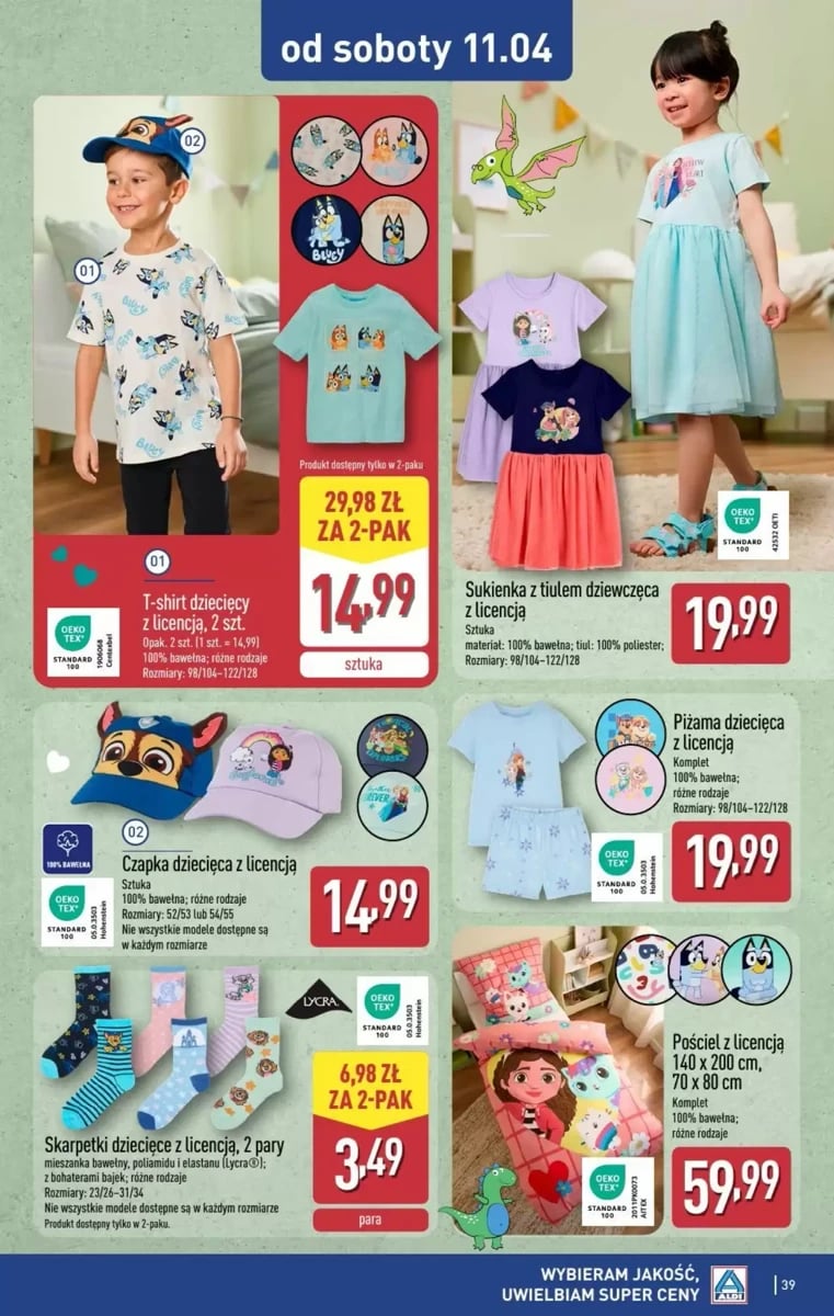 Strona 39 z gazetki Aldi