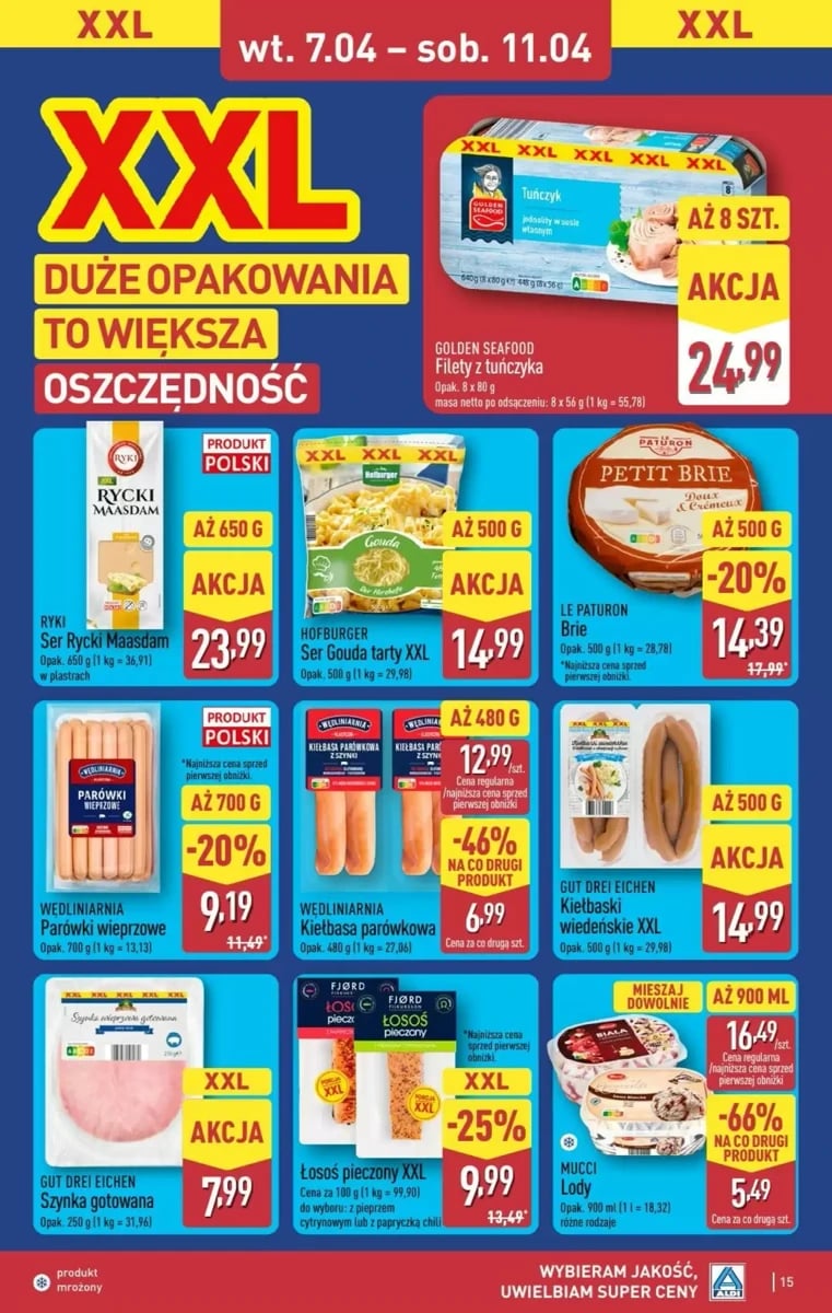 Strona 15 z gazetki Aldi