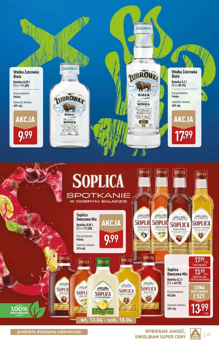 Strona 23 z gazetki Aldi
