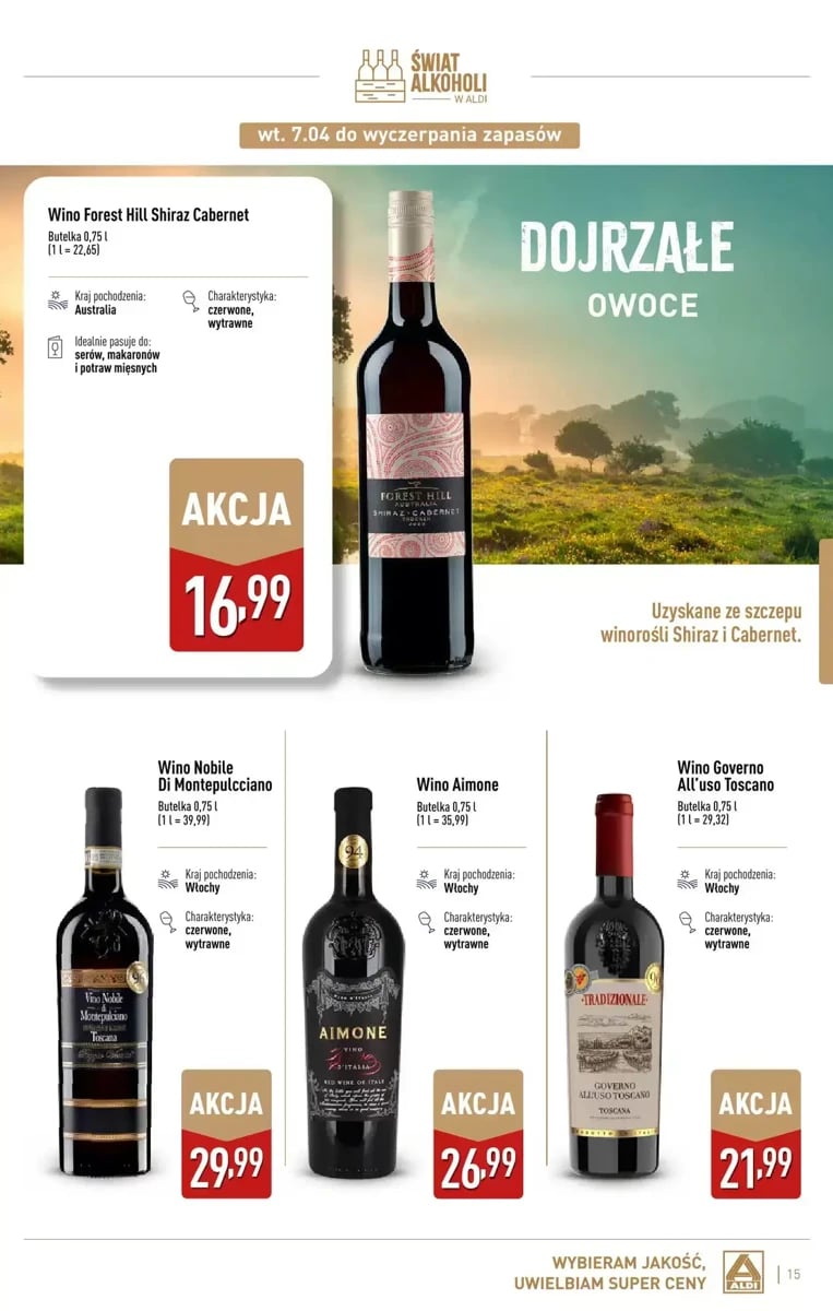 Strona 15 z gazetki Aldi
