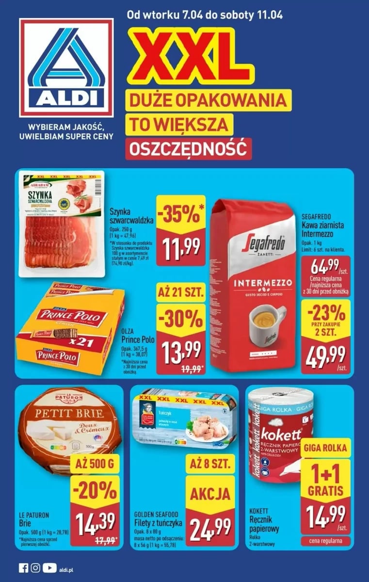 Strona 1 z gazetki Aldi