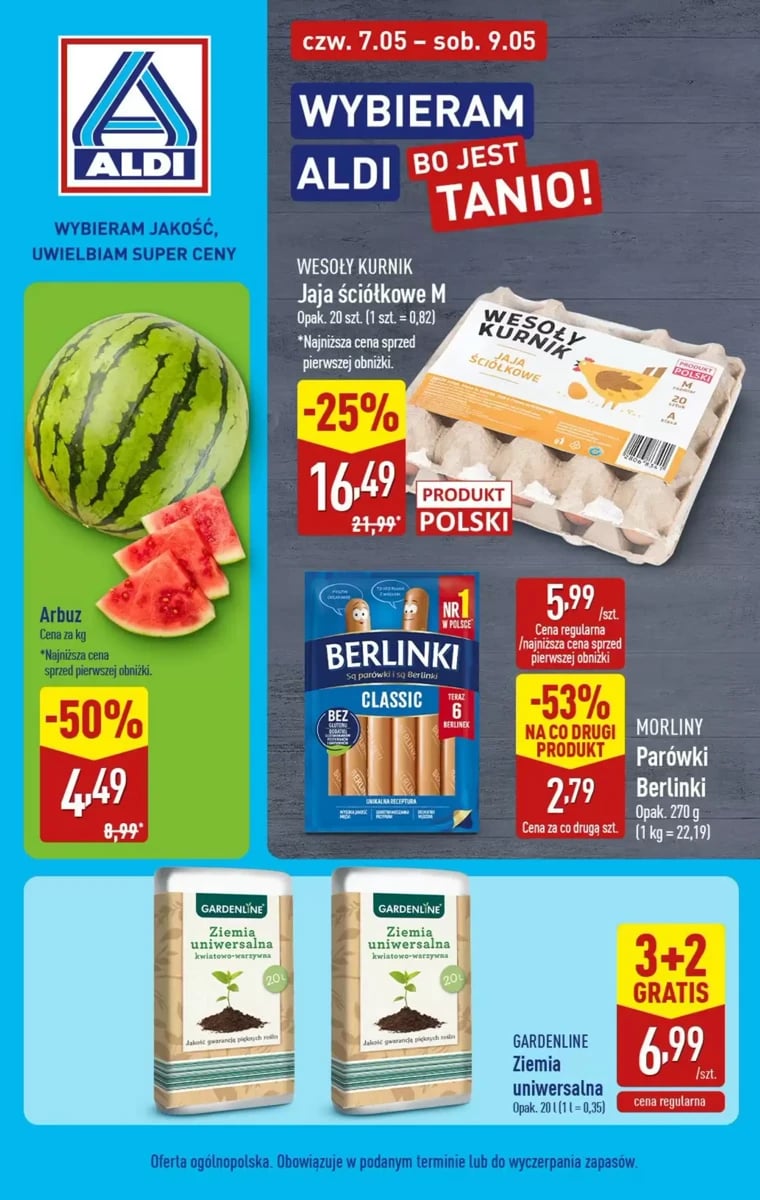 Strona 1 z gazetki Aldi