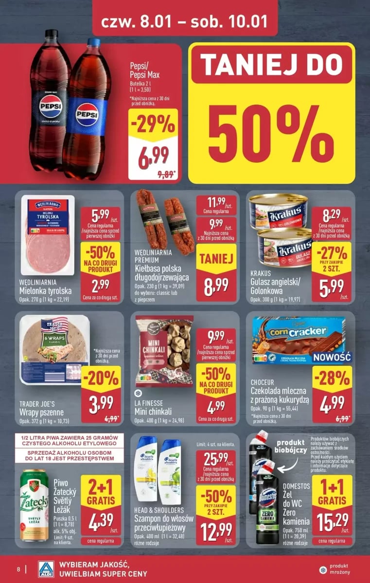 Strona 8 z gazetki Aldi