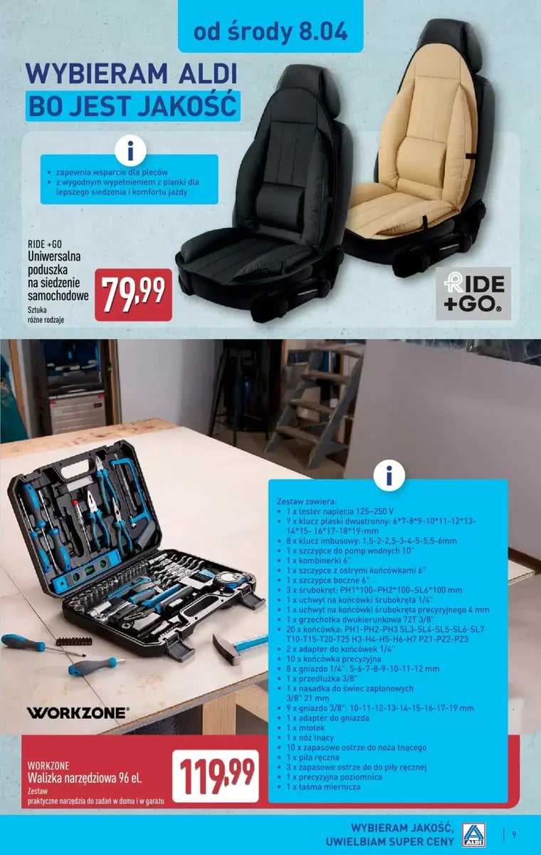 Strona 9 z gazetki Aldi