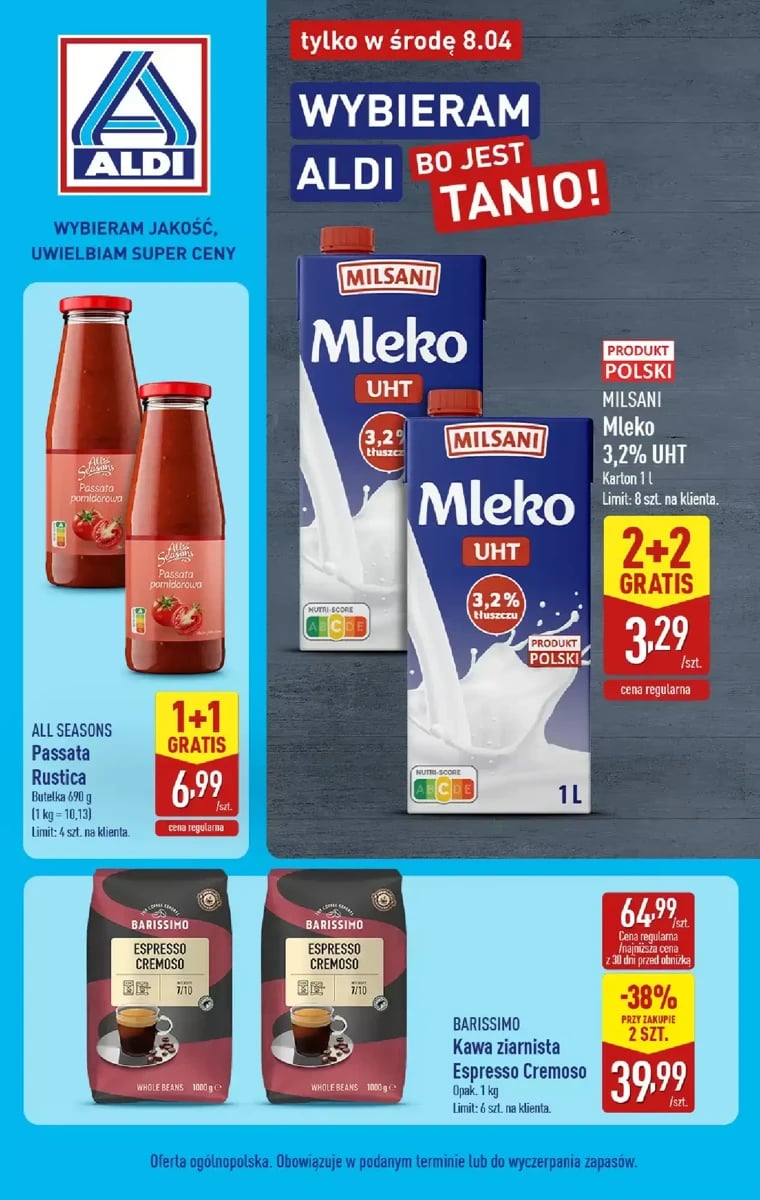 Strona 1 z gazetki Aldi
