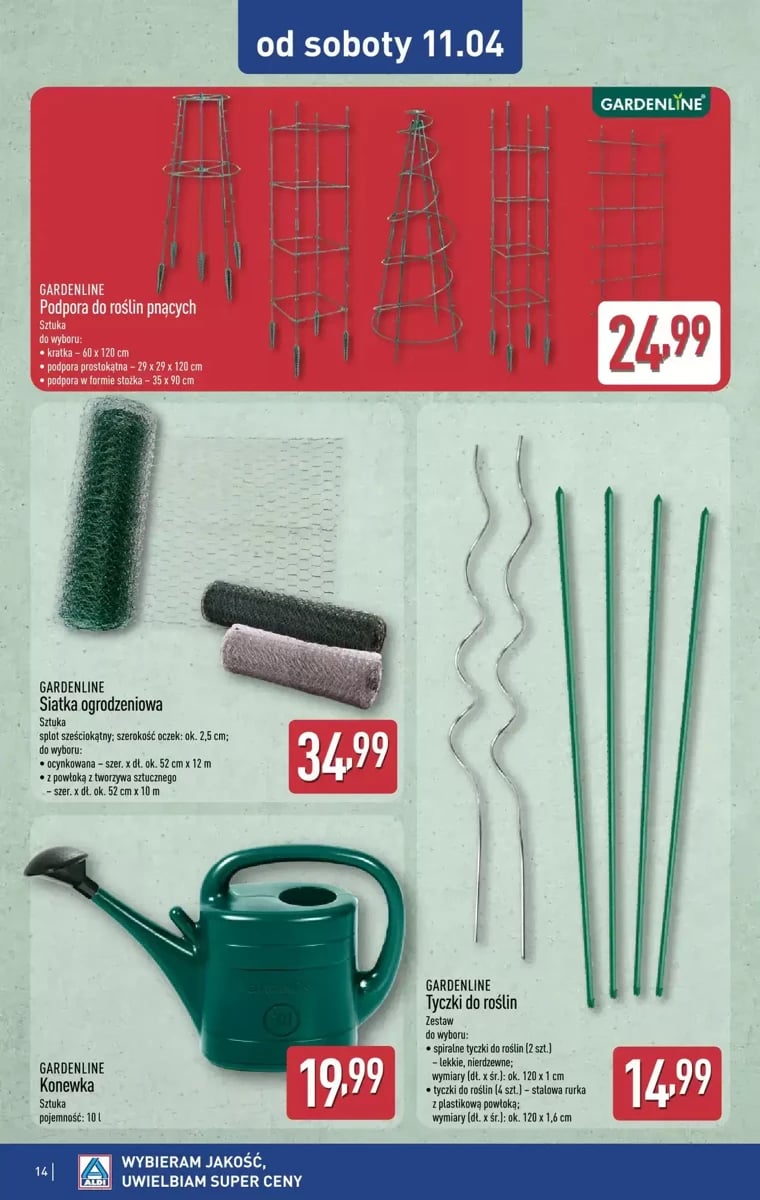 Strona 14 z gazetki Aldi