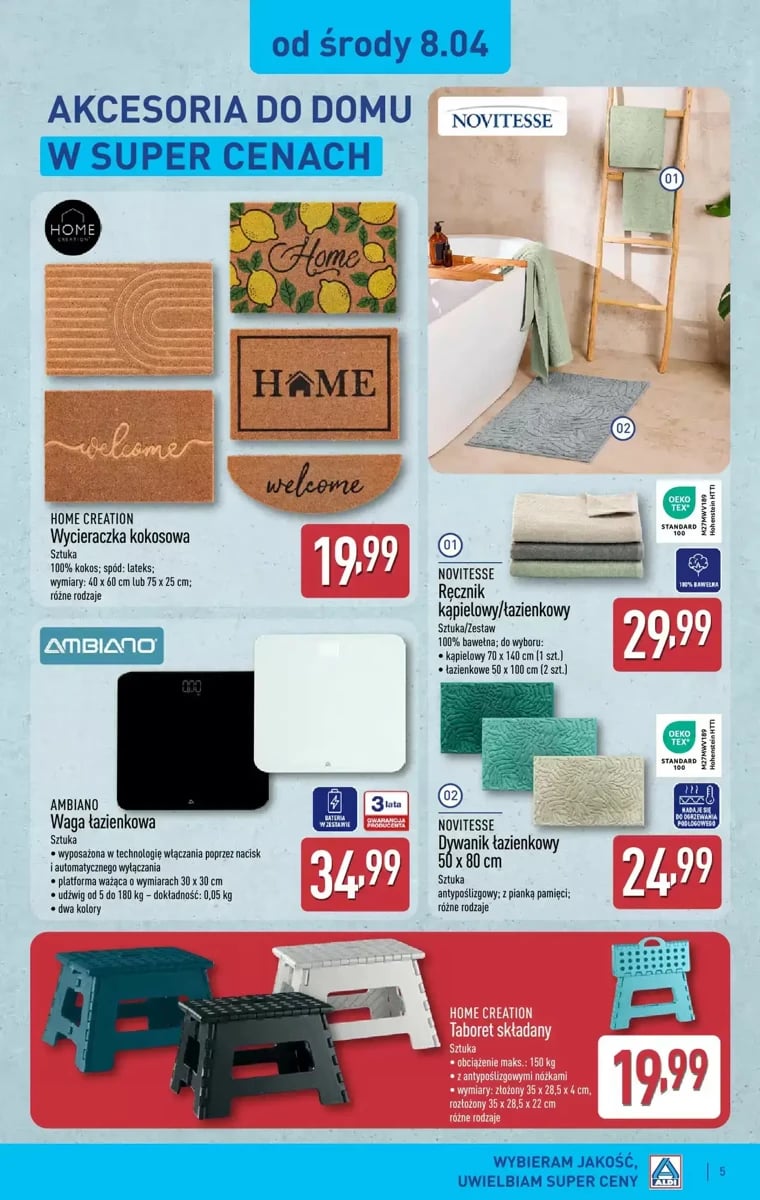 Strona 5 z gazetki Aldi