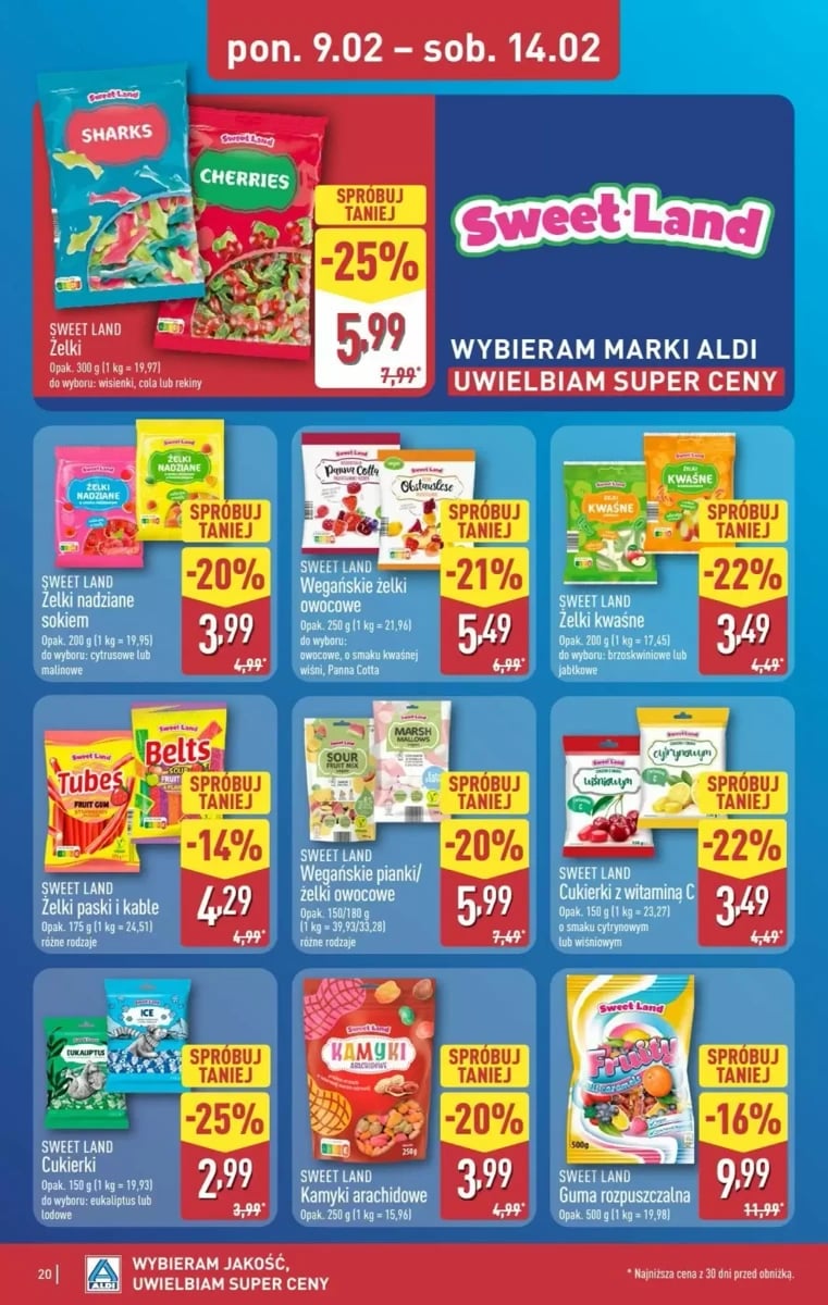 Strona 20 z gazetki Aldi