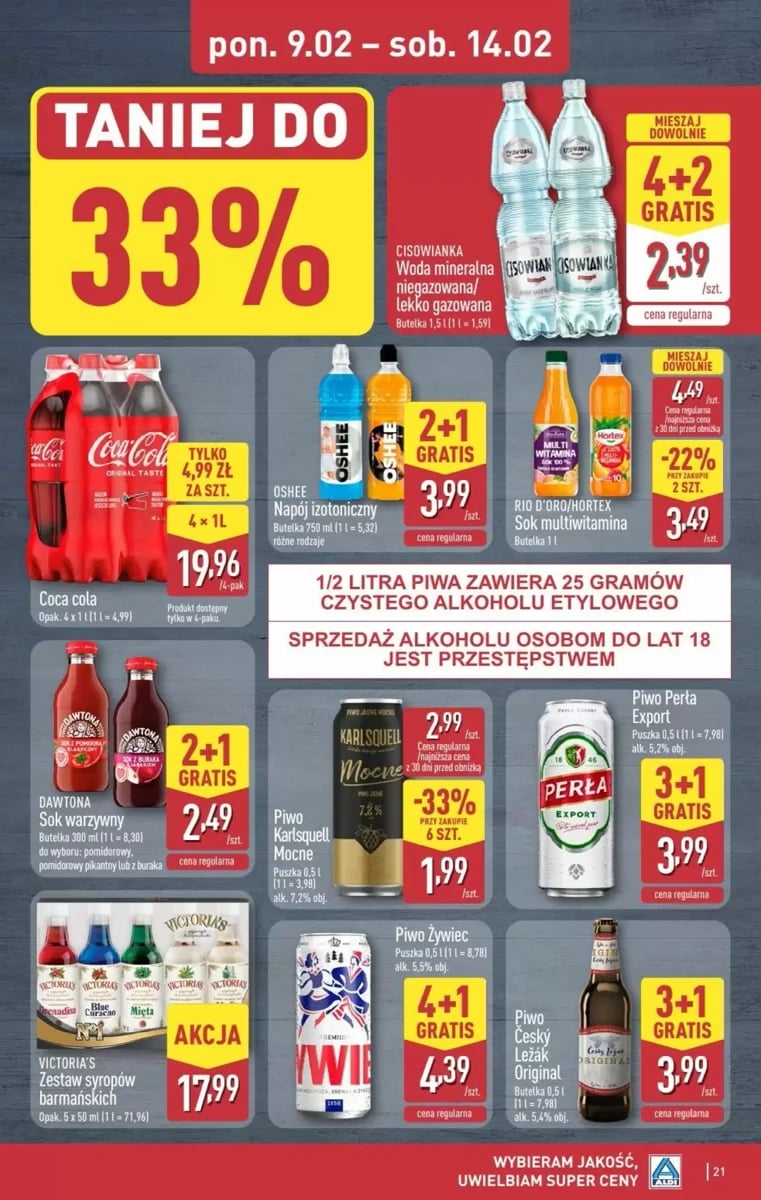 Strona 21 z gazetki Aldi