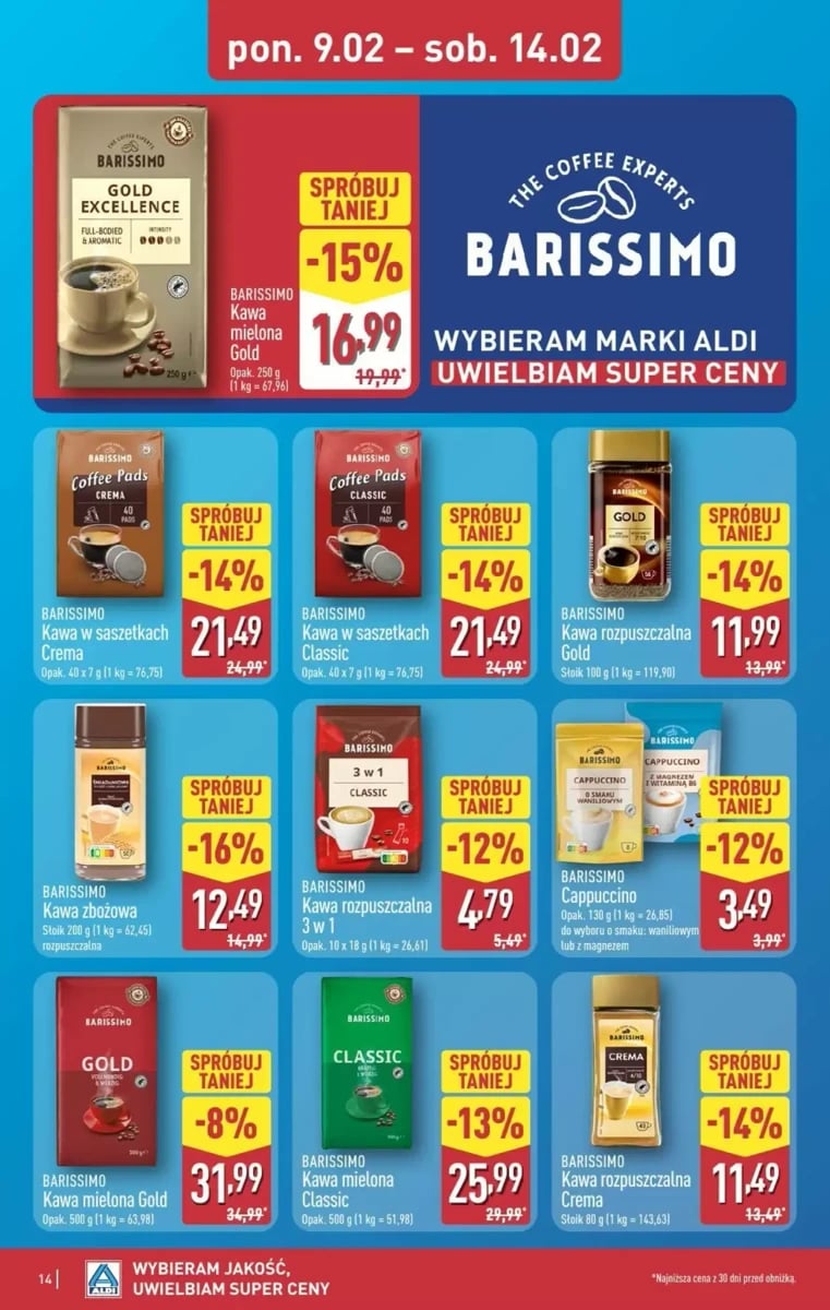 Strona 14 z gazetki Aldi