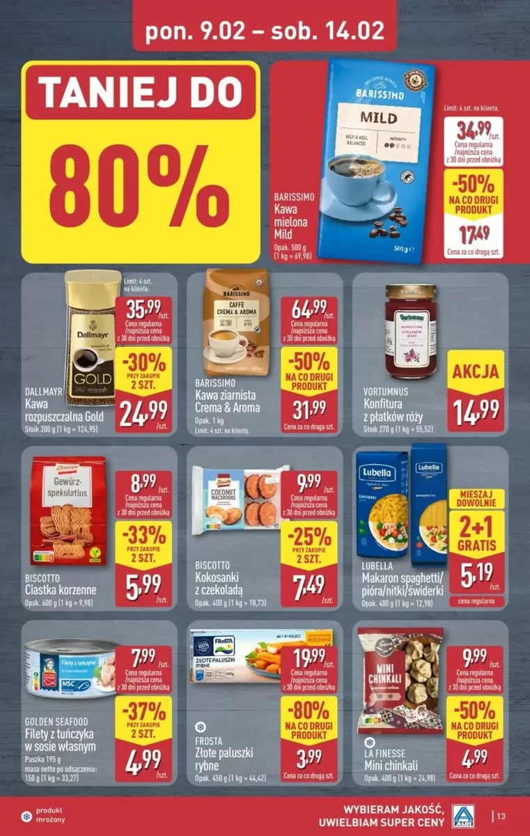 Strona 13 z gazetki Aldi
