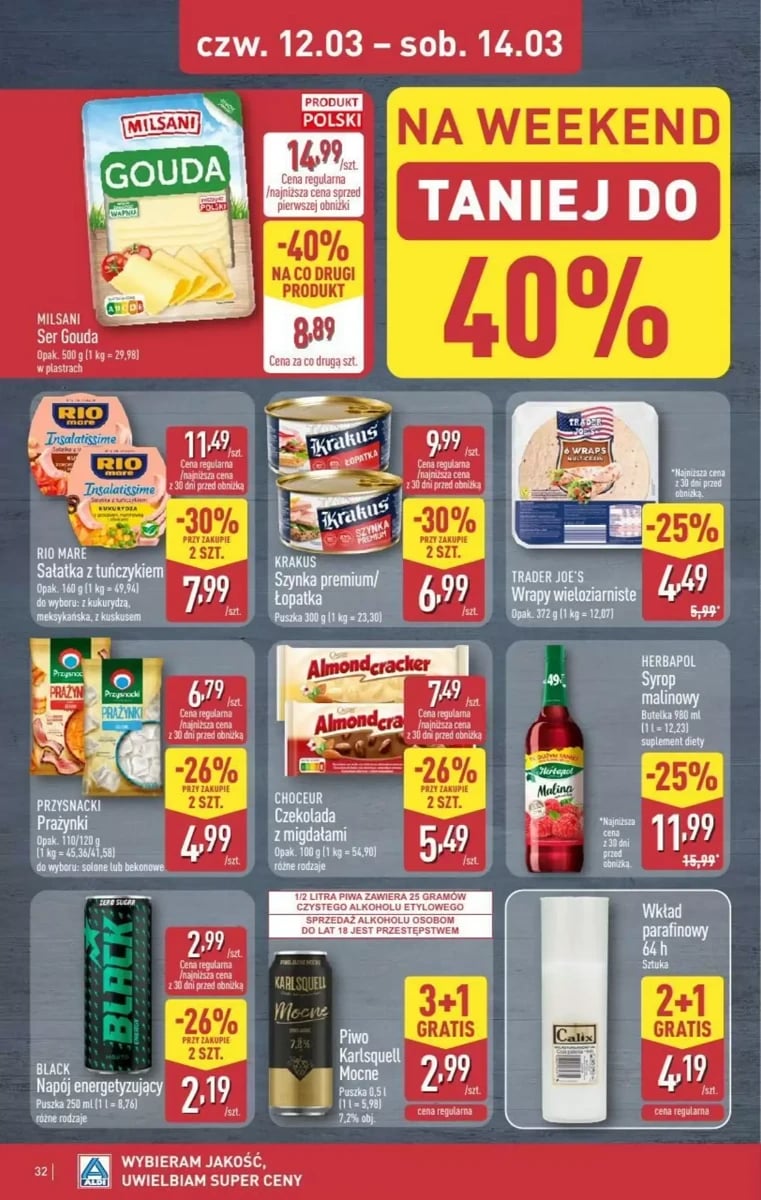Strona 32 z gazetki Aldi