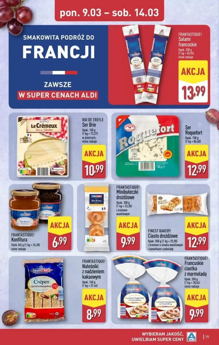 Strona 15 z gazetki Aldi