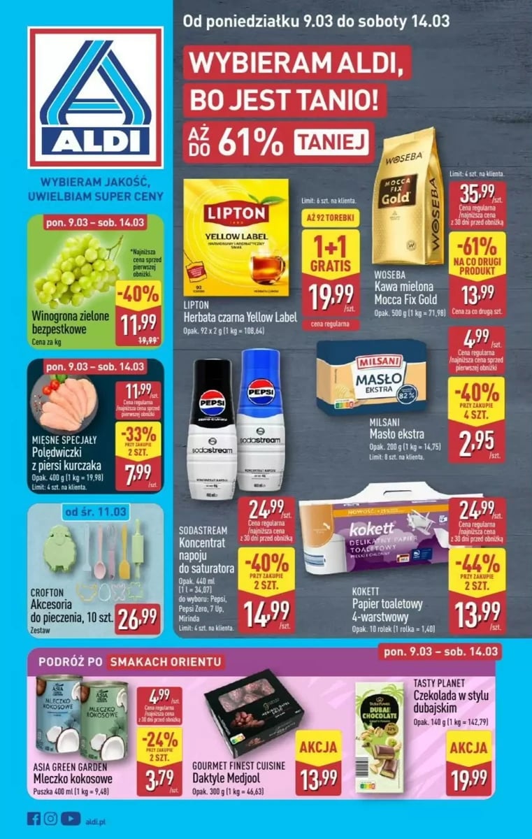 Strona 1 z gazetki Aldi