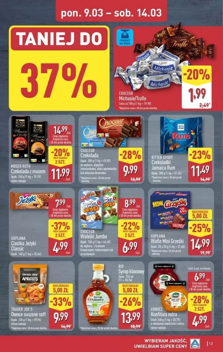 Strona 13 z gazetki Aldi