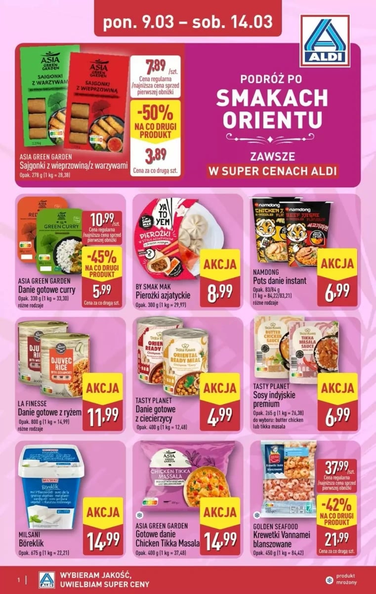 Strona 1 z gazetki Aldi