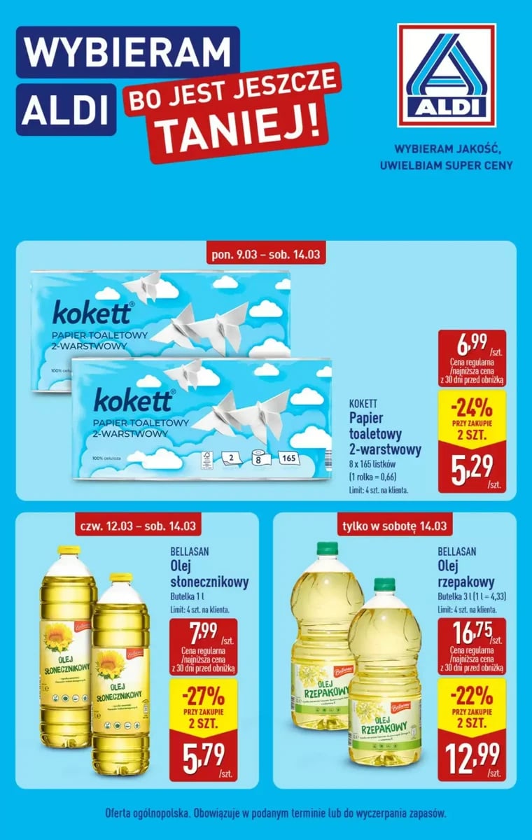 Strona 1 z gazetki Aldi