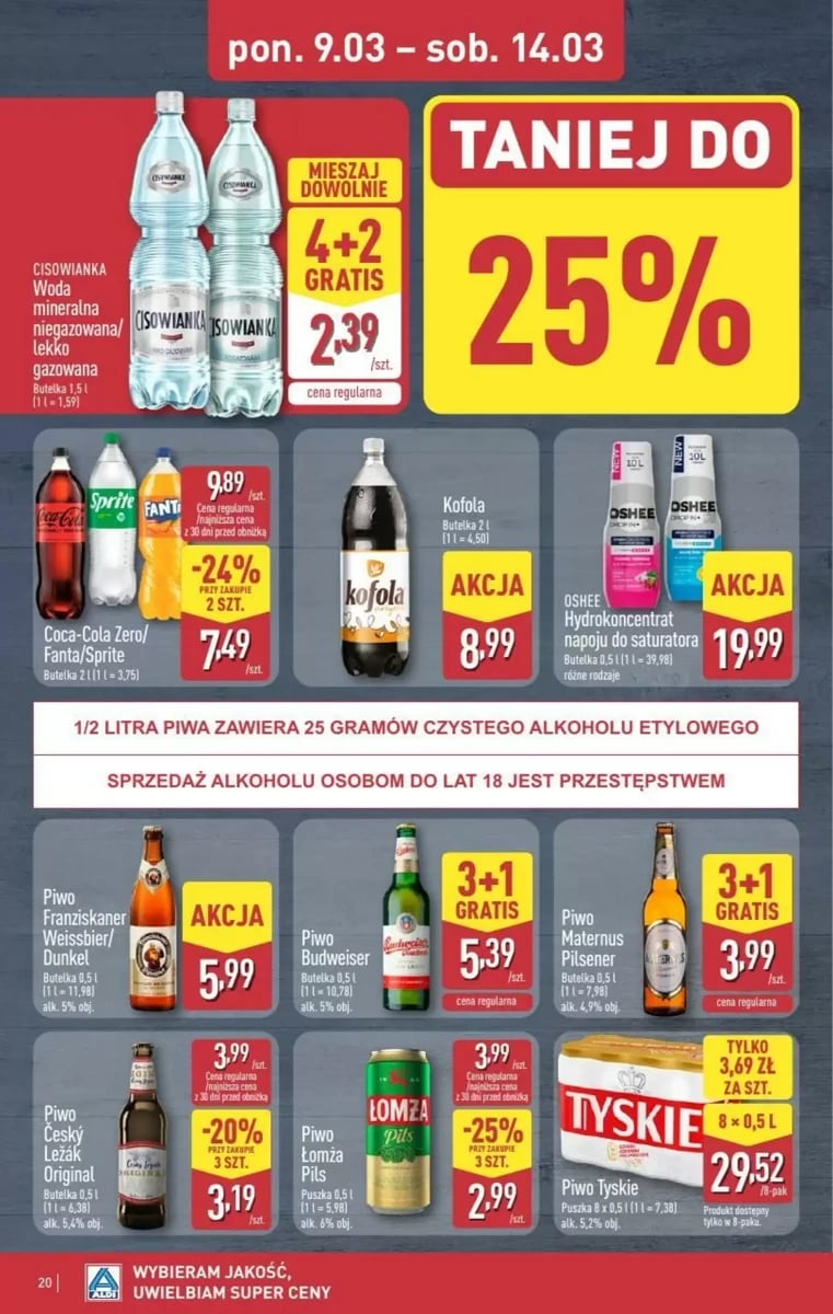 Strona 20 z gazetki Aldi