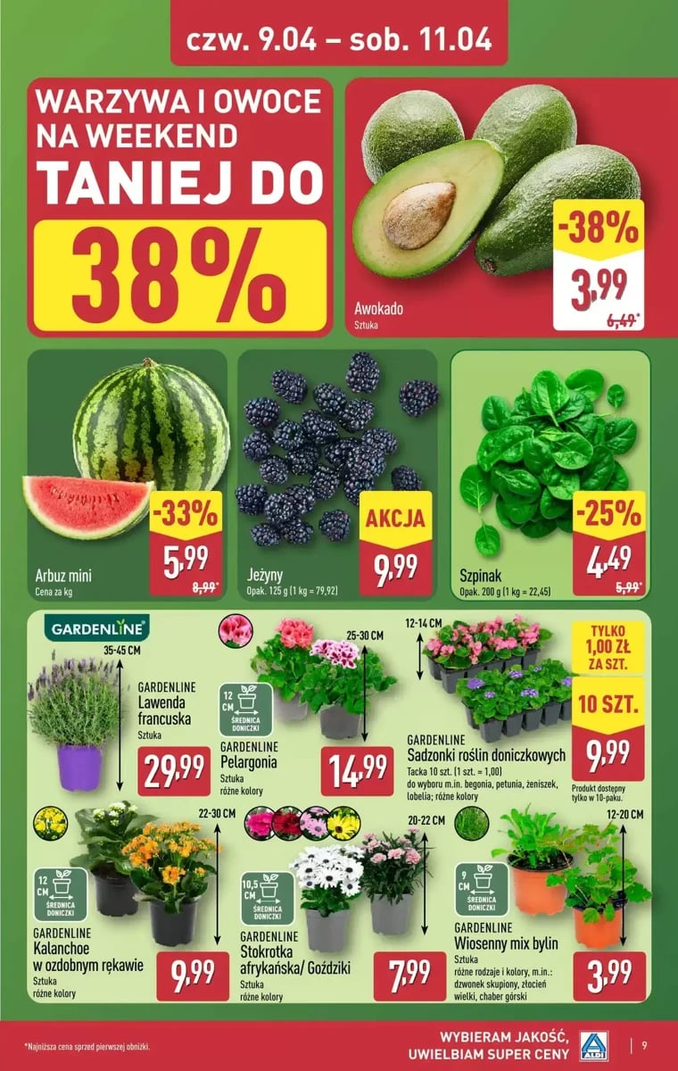Strona 9 z gazetki Aldi