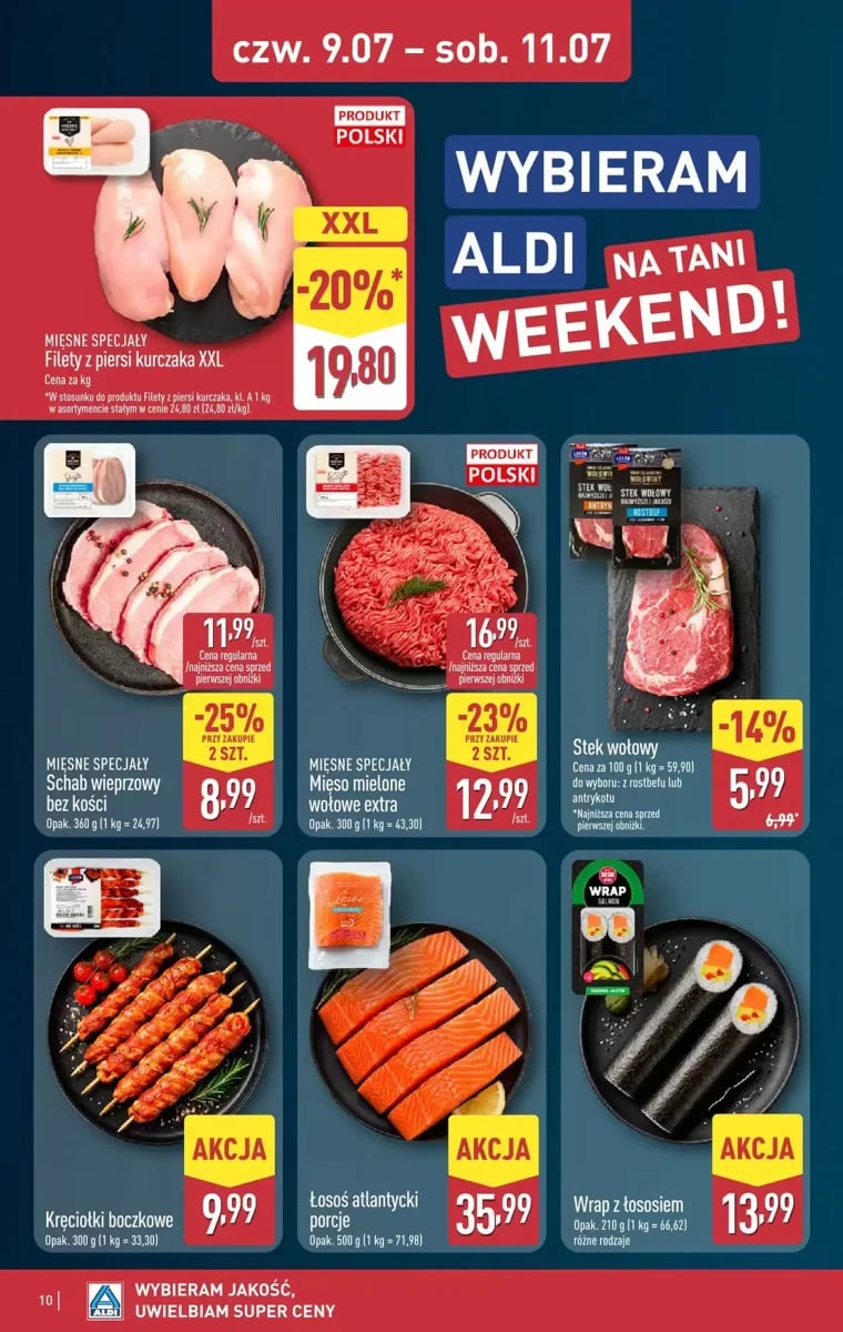 Strona 10 z gazetki Aldi
