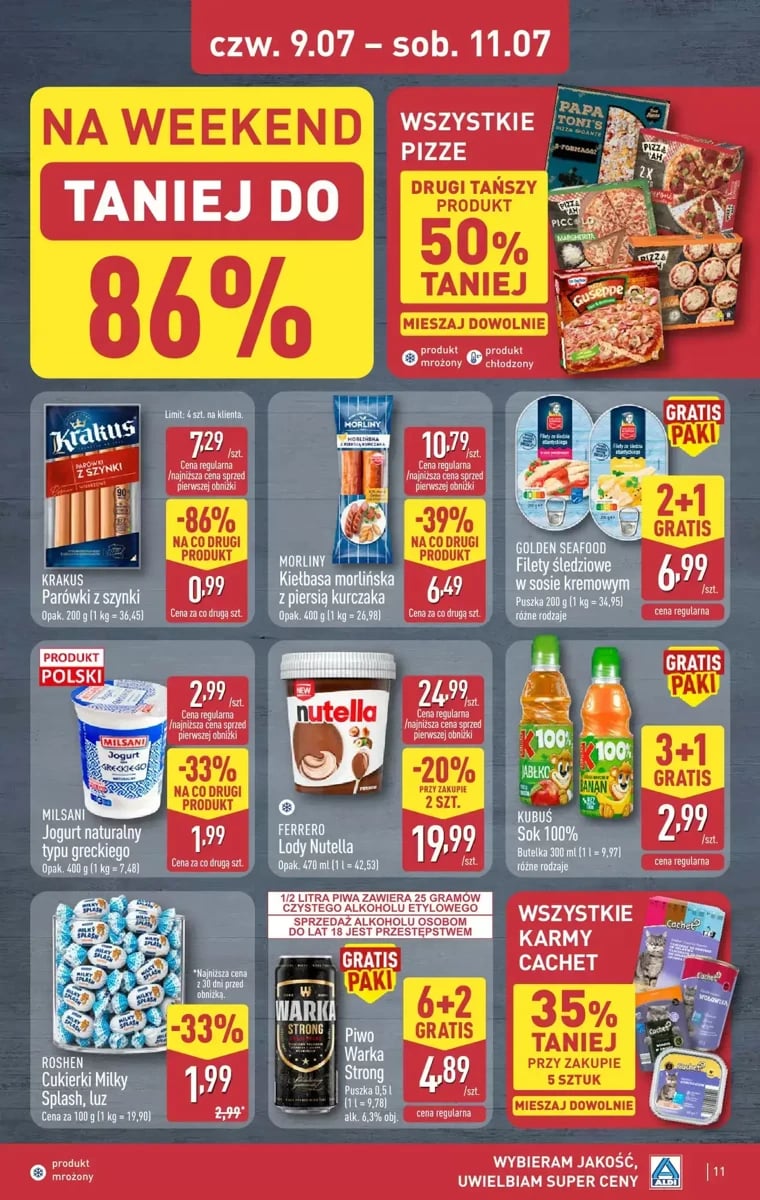 Strona 11 z gazetki Aldi