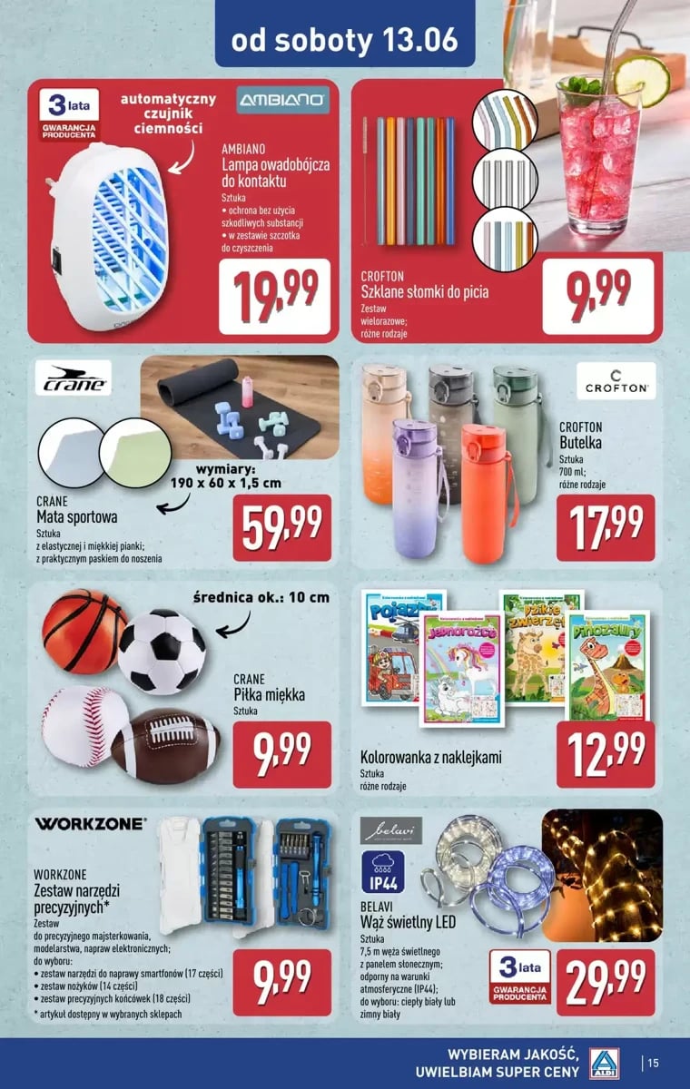 Strona 15 z gazetki Aldi