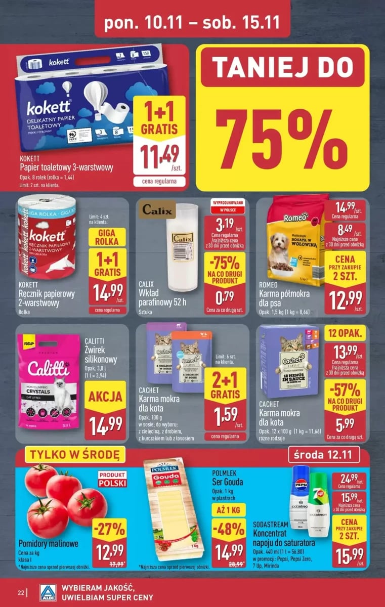 Strona 22 z gazetki Aldi