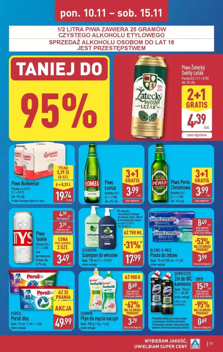 Strona 17 z gazetki Aldi
