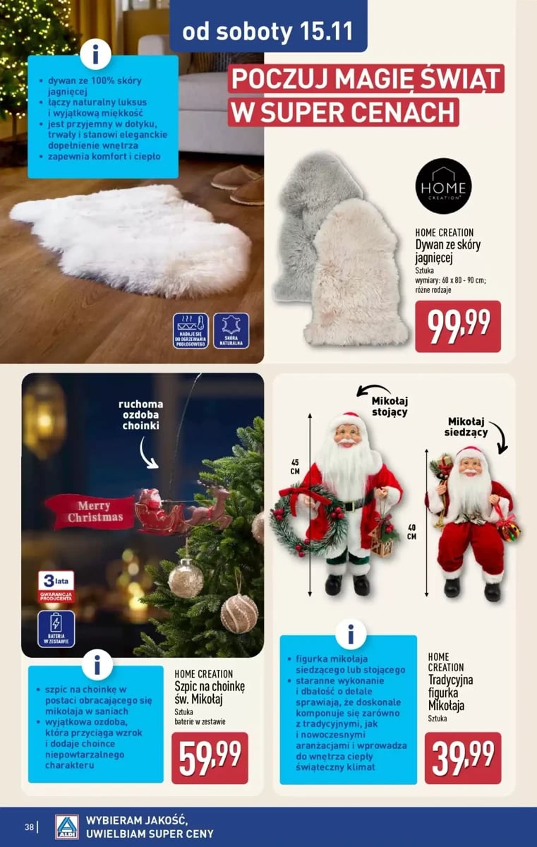 Strona 38 z gazetki Aldi