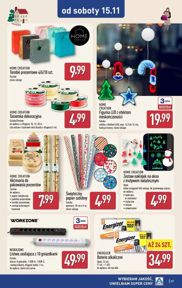 Strona 37 z gazetki Aldi