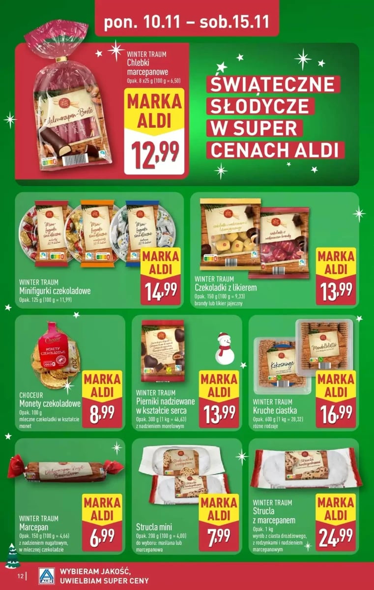 Strona 12 z gazetki Aldi