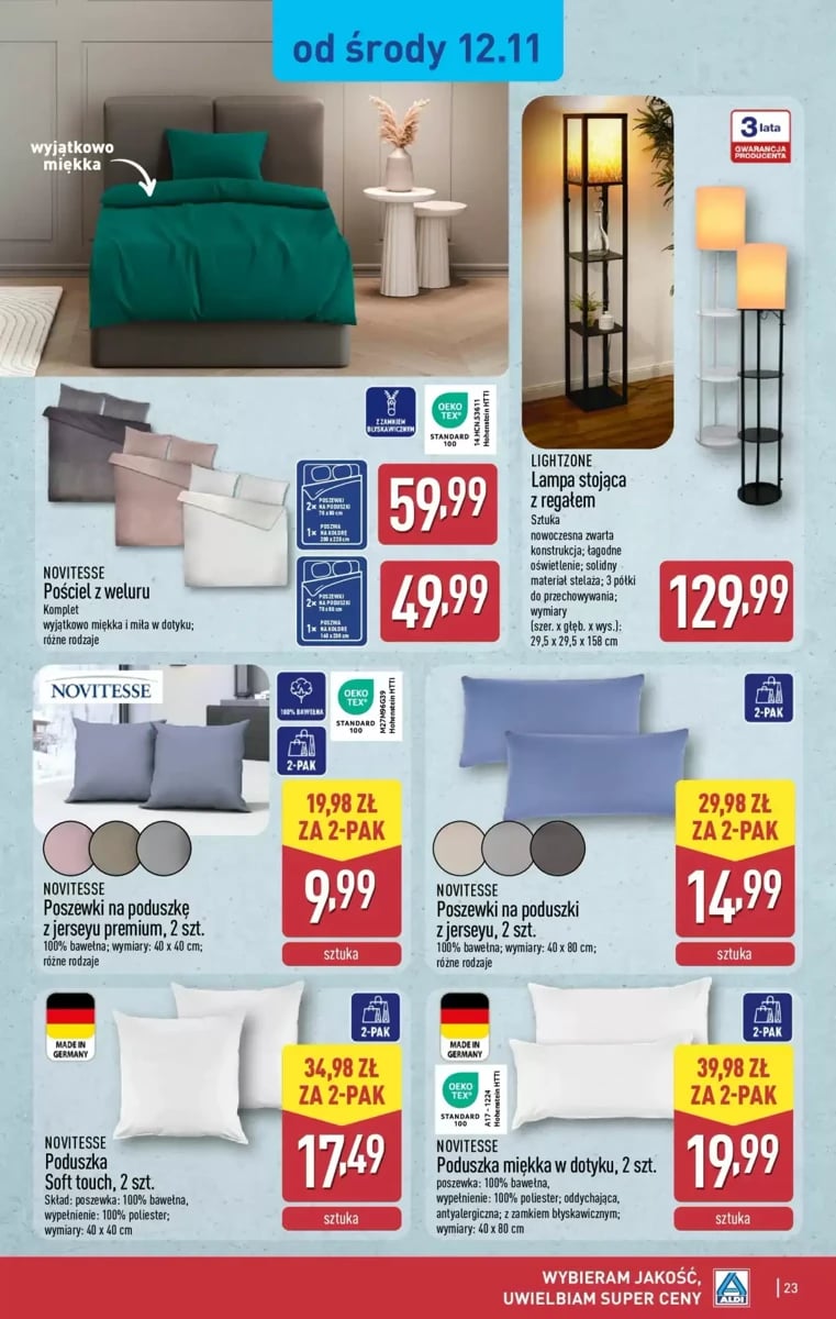 Strona 23 z gazetki Aldi