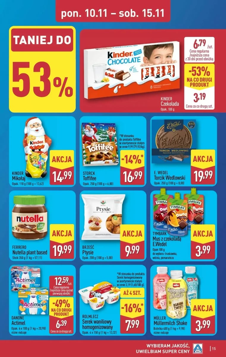 Strona 15 z gazetki Aldi