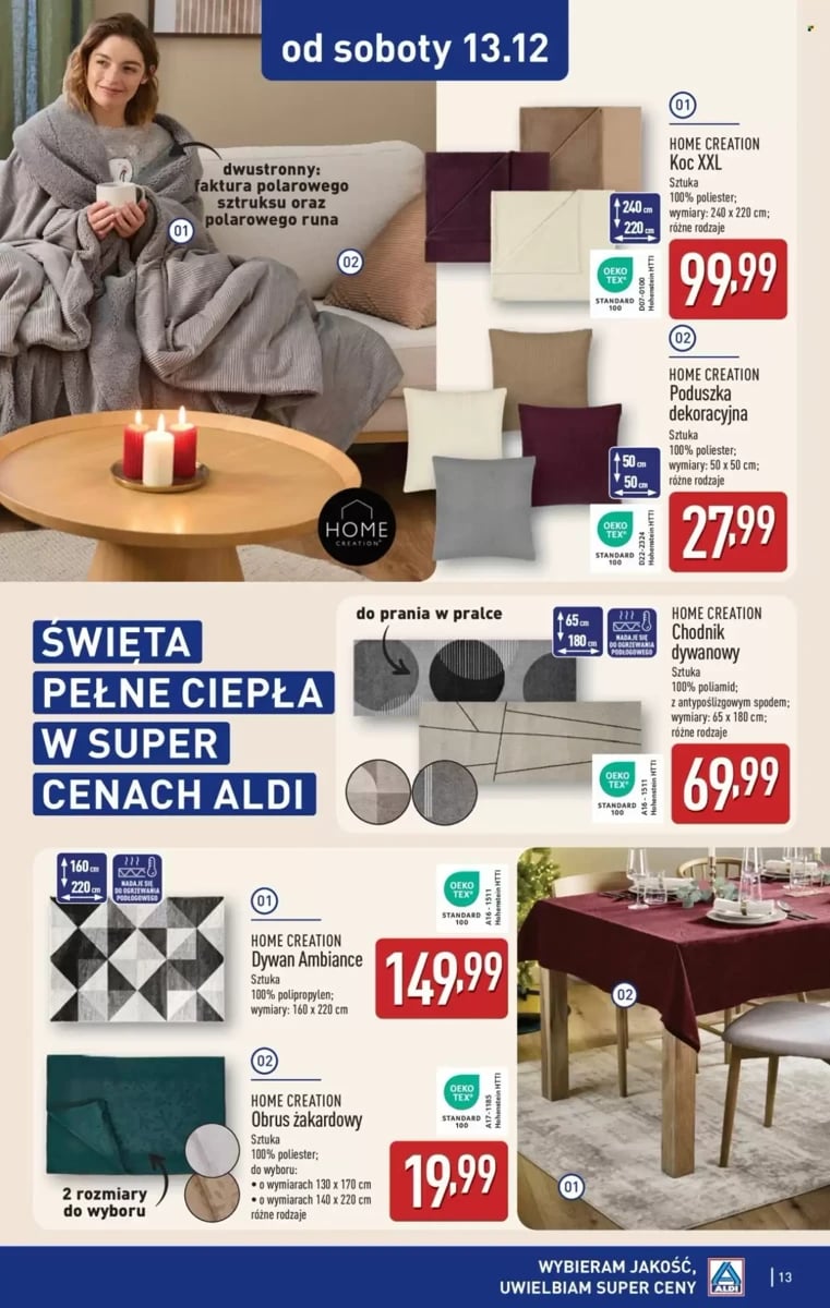 Strona 13 z gazetki Aldi