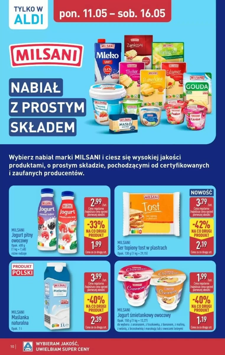 Strona 10 z gazetki Aldi