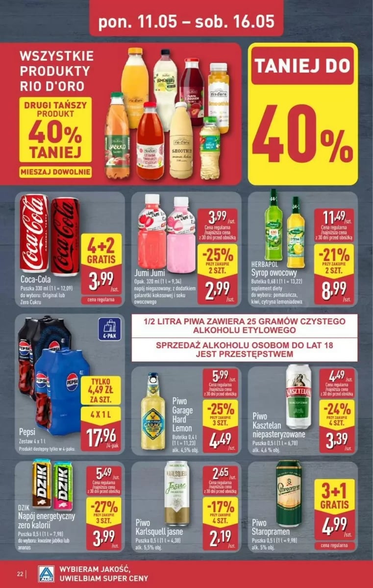 Strona 22 z gazetki Aldi