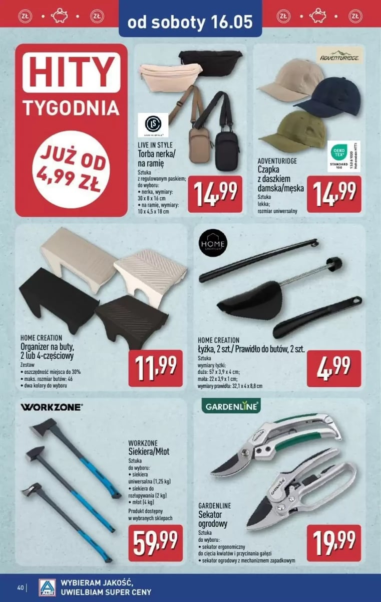 Strona 40 z gazetki Aldi