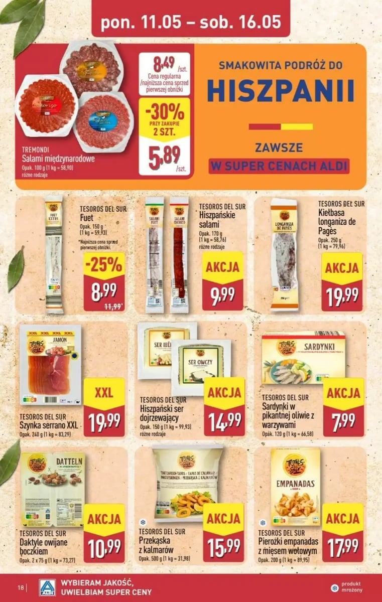 Strona 18 z gazetki Aldi