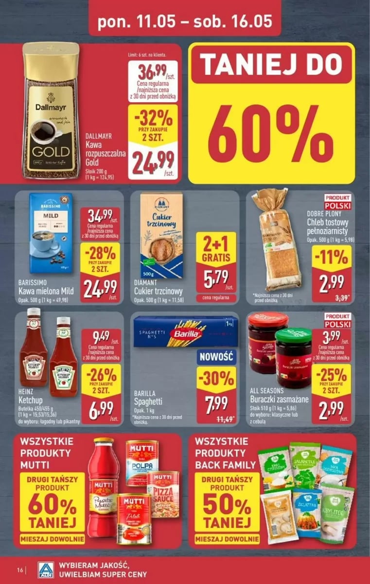 Strona 16 z gazetki Aldi