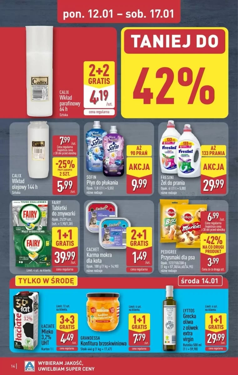 Strona 14 z gazetki Aldi
