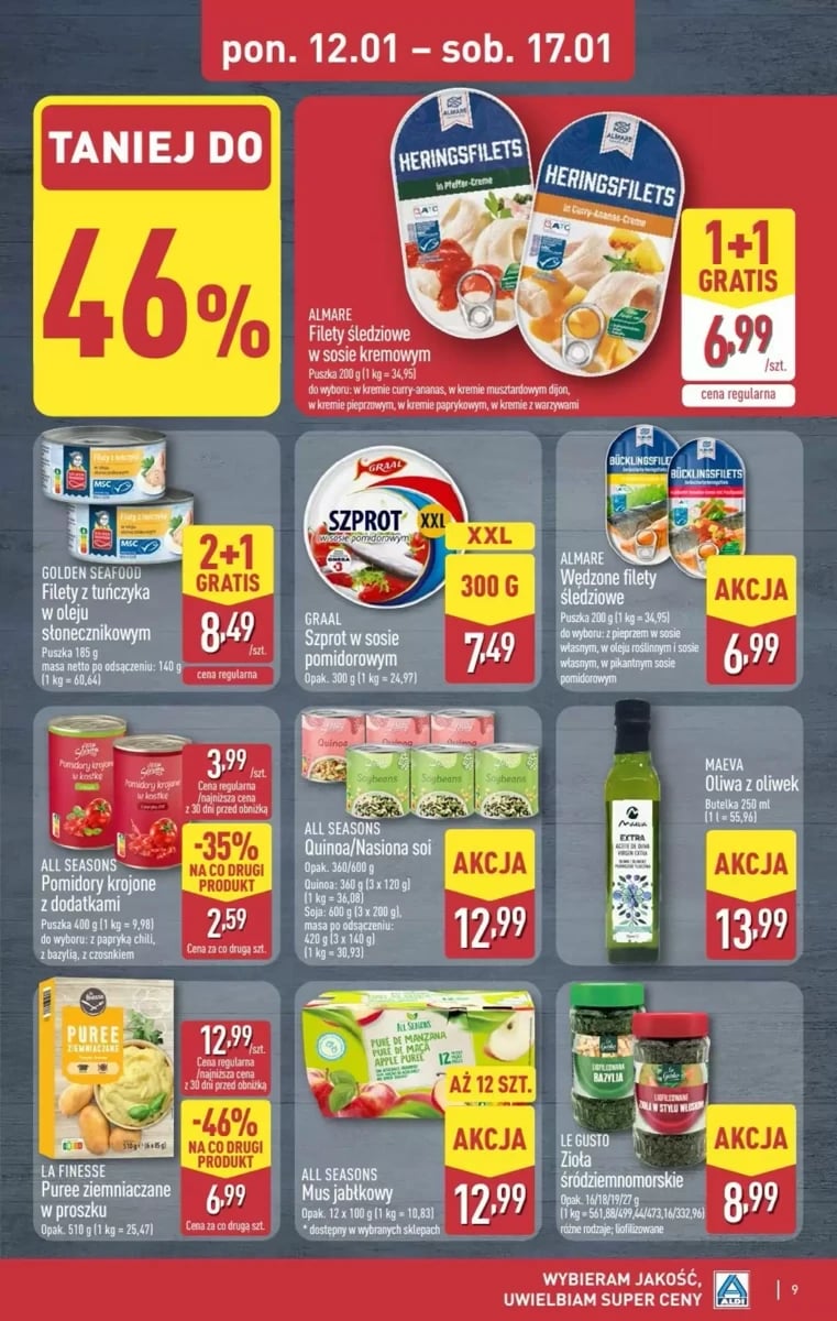 Strona 9 z gazetki Aldi