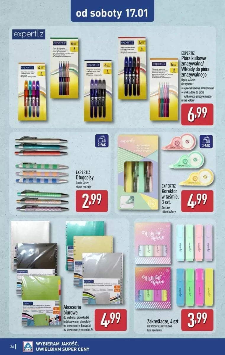 Strona 26 z gazetki Aldi