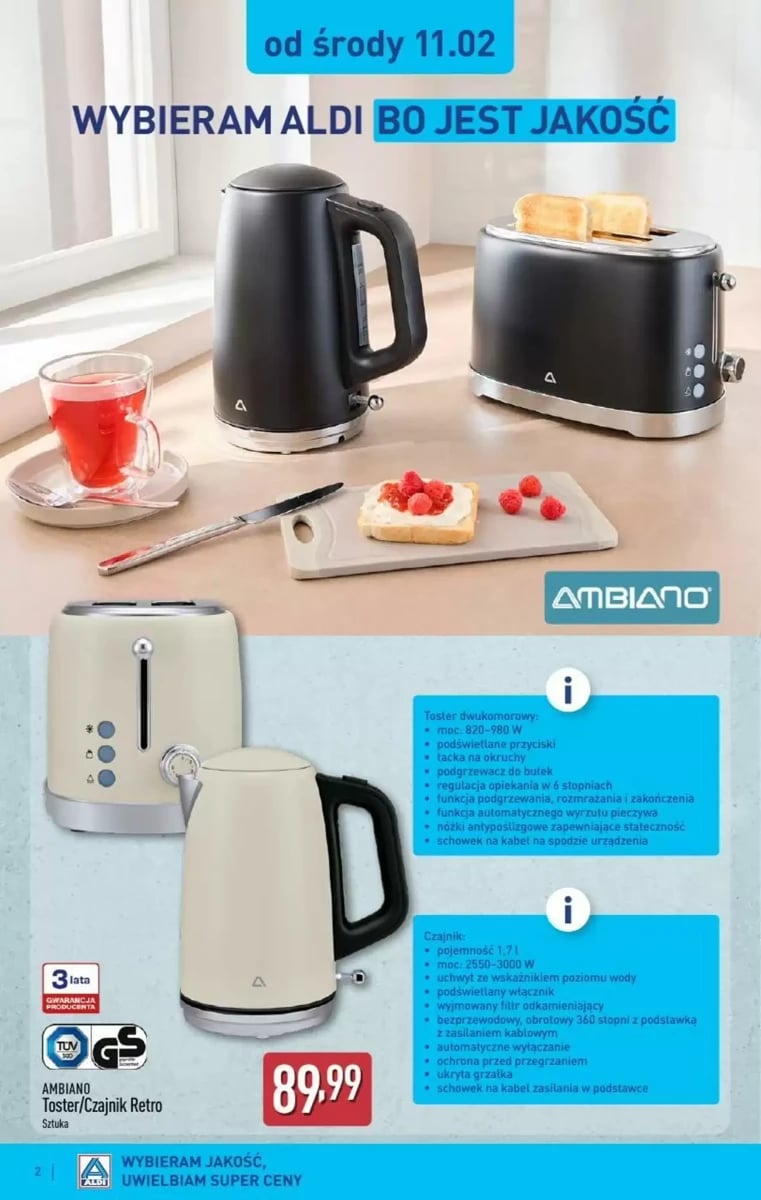 Strona 2 z gazetki Aldi