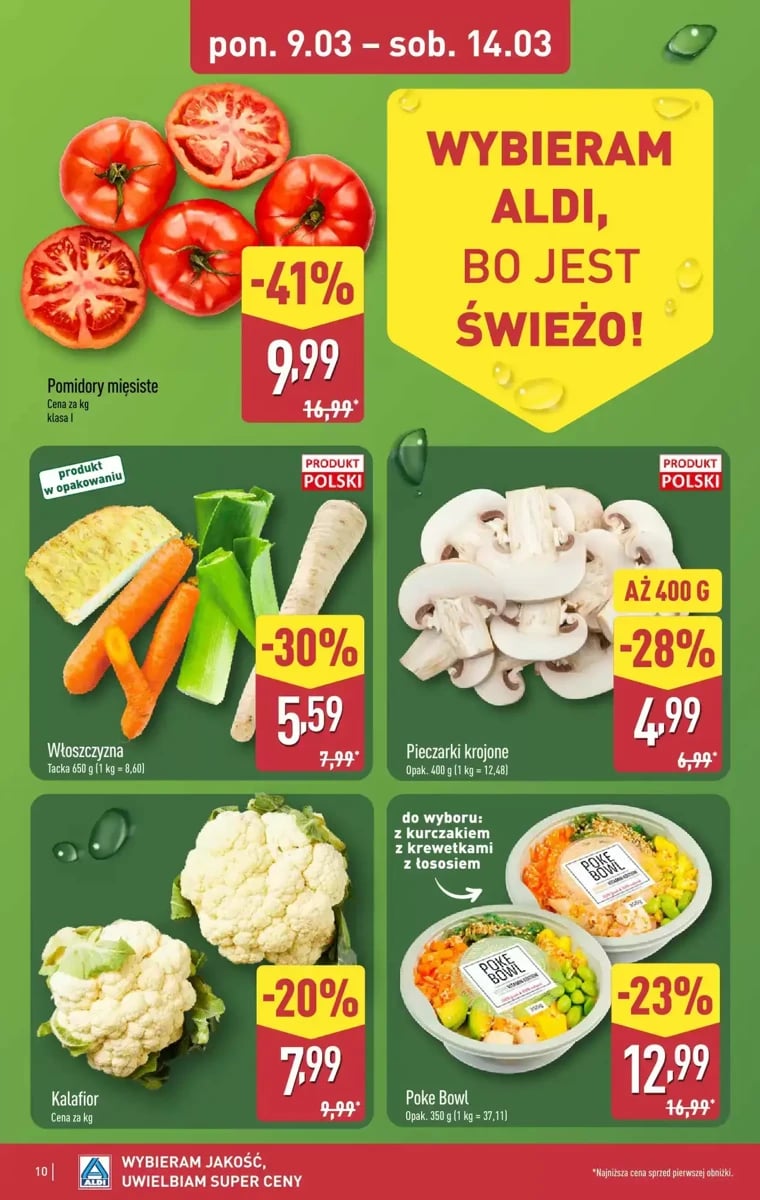 Strona 10 z gazetki Aldi