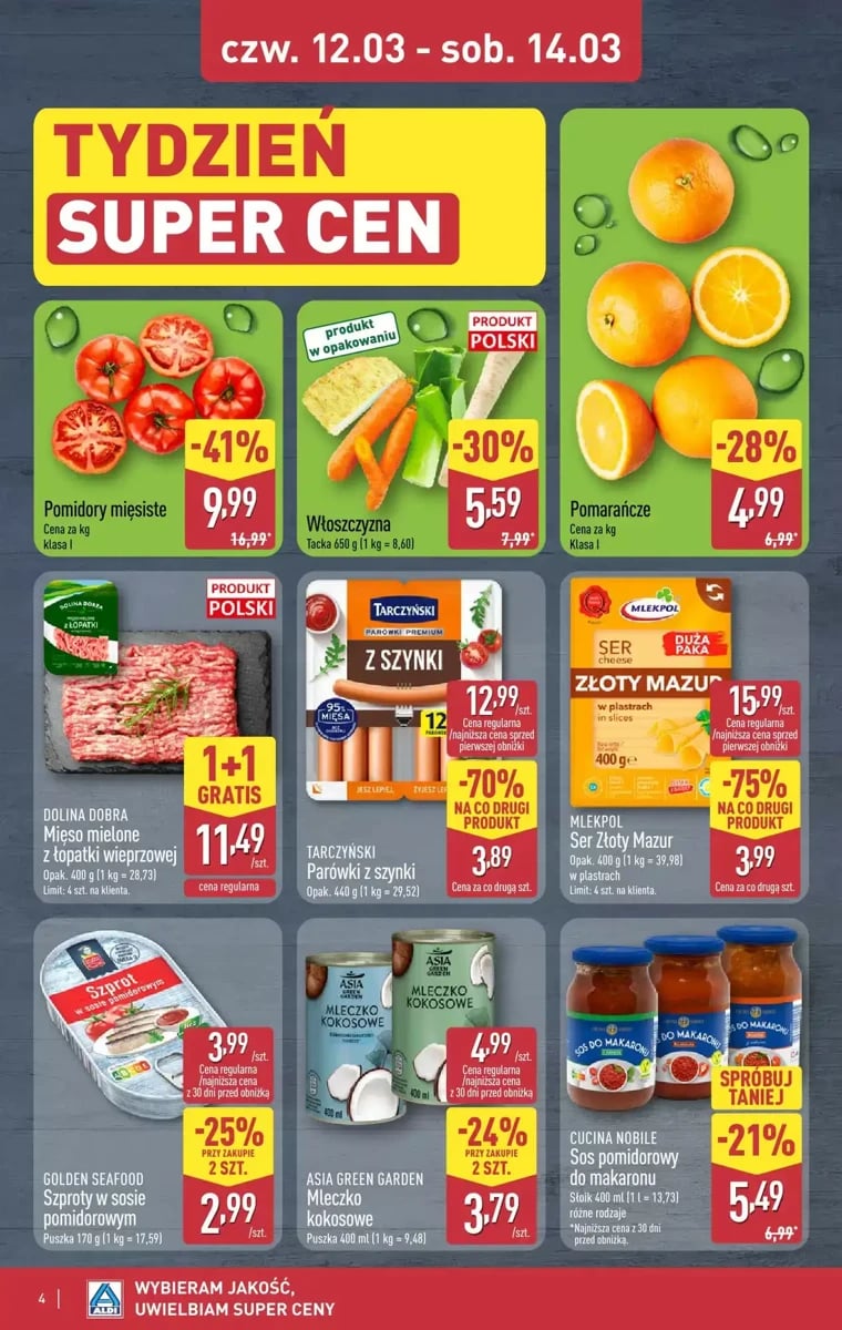 Strona 4 z gazetki Aldi