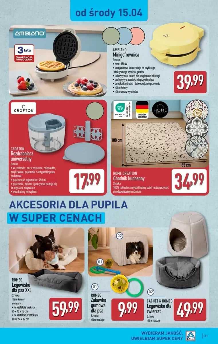 Strona 31 z gazetki Aldi