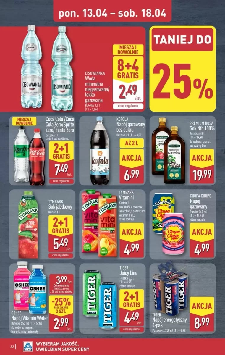 Strona 22 z gazetki Aldi