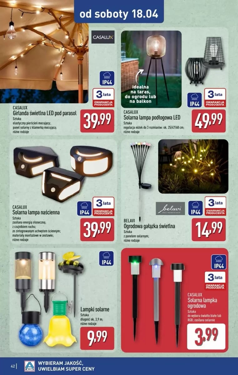 Strona 42 z gazetki Aldi