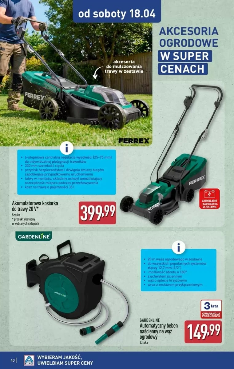 Strona 40 z gazetki Aldi