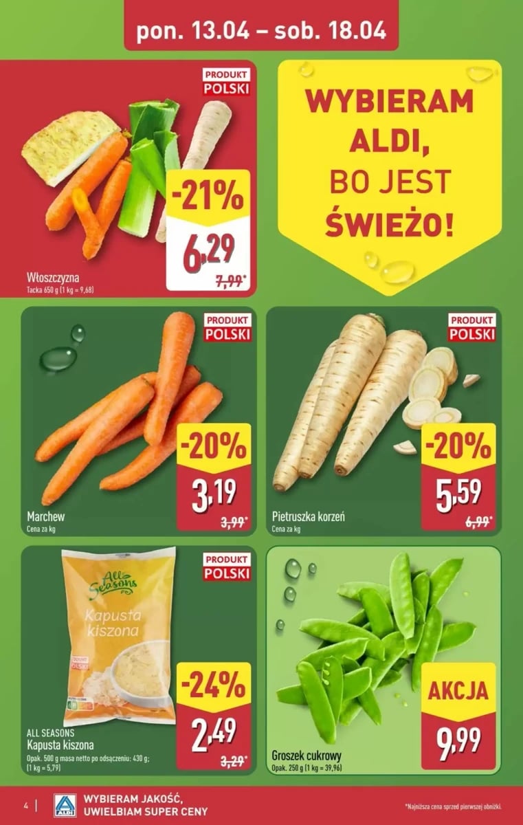 Strona 4 z gazetki Aldi